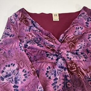 Y2K Long Sleeve Babydoll Blouse 18W 20W Sheer Mesh Butterfly Fairy Festival